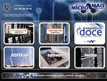 Tablet Screenshot of micromaq.es